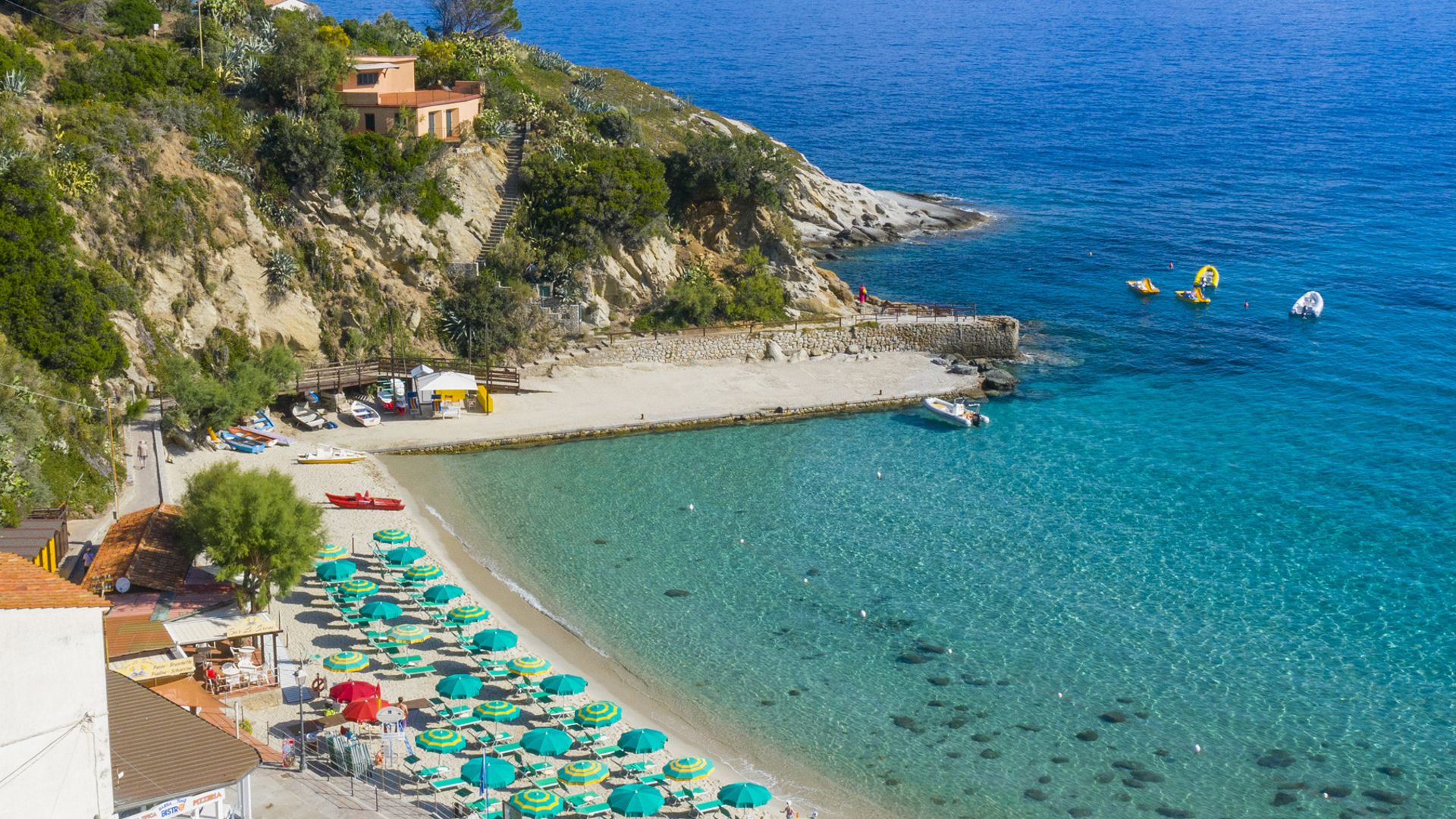 Strand von Capo Sant’Andrea auf Elba