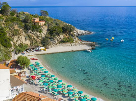 Strand von Capo Sant’Andrea auf Elba