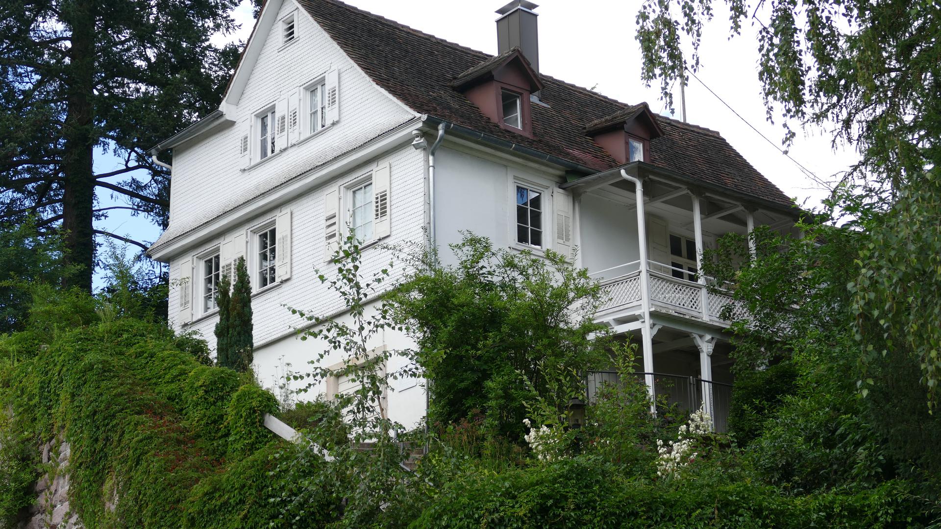 Das Haus in der Maximilianstraße 85, in dem Johannes Brahms einige Sommer lang wohnte, ist heute ein Brahmsmuseum.