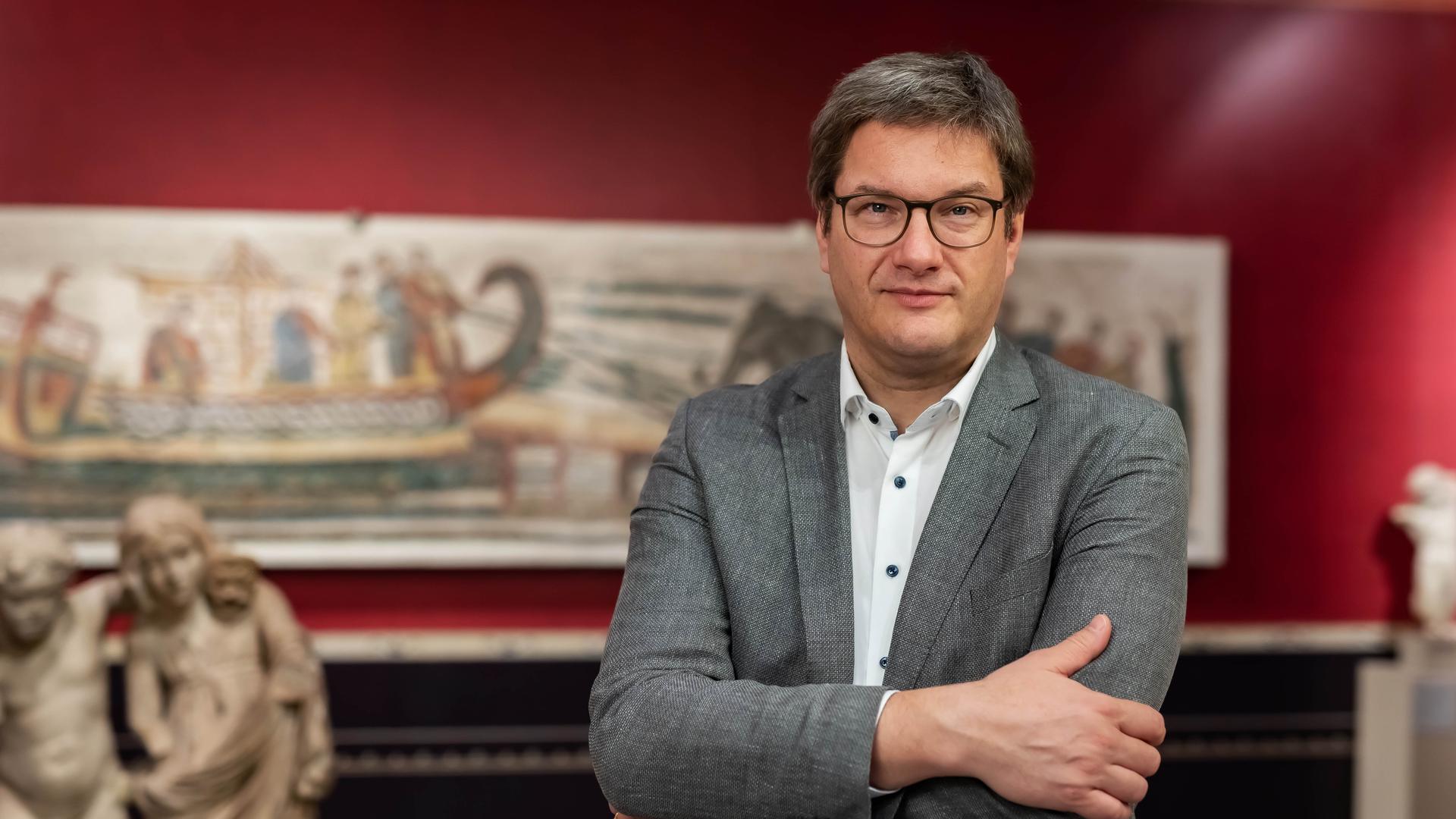 Museumsdirektor in seiner Geburtsstadt Karlsruhe zu sein: Das ist ein wahrer Traumjob für Eckart Köhne, den Chef des Badischen Landesmuseums im Schloss. 