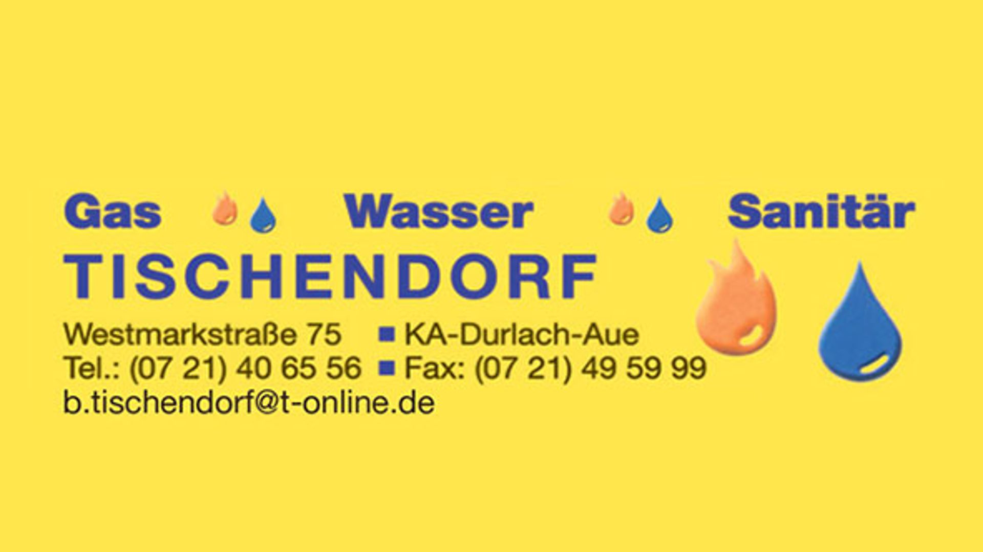 Tischendorf - Gas-Wasser-Sanitär