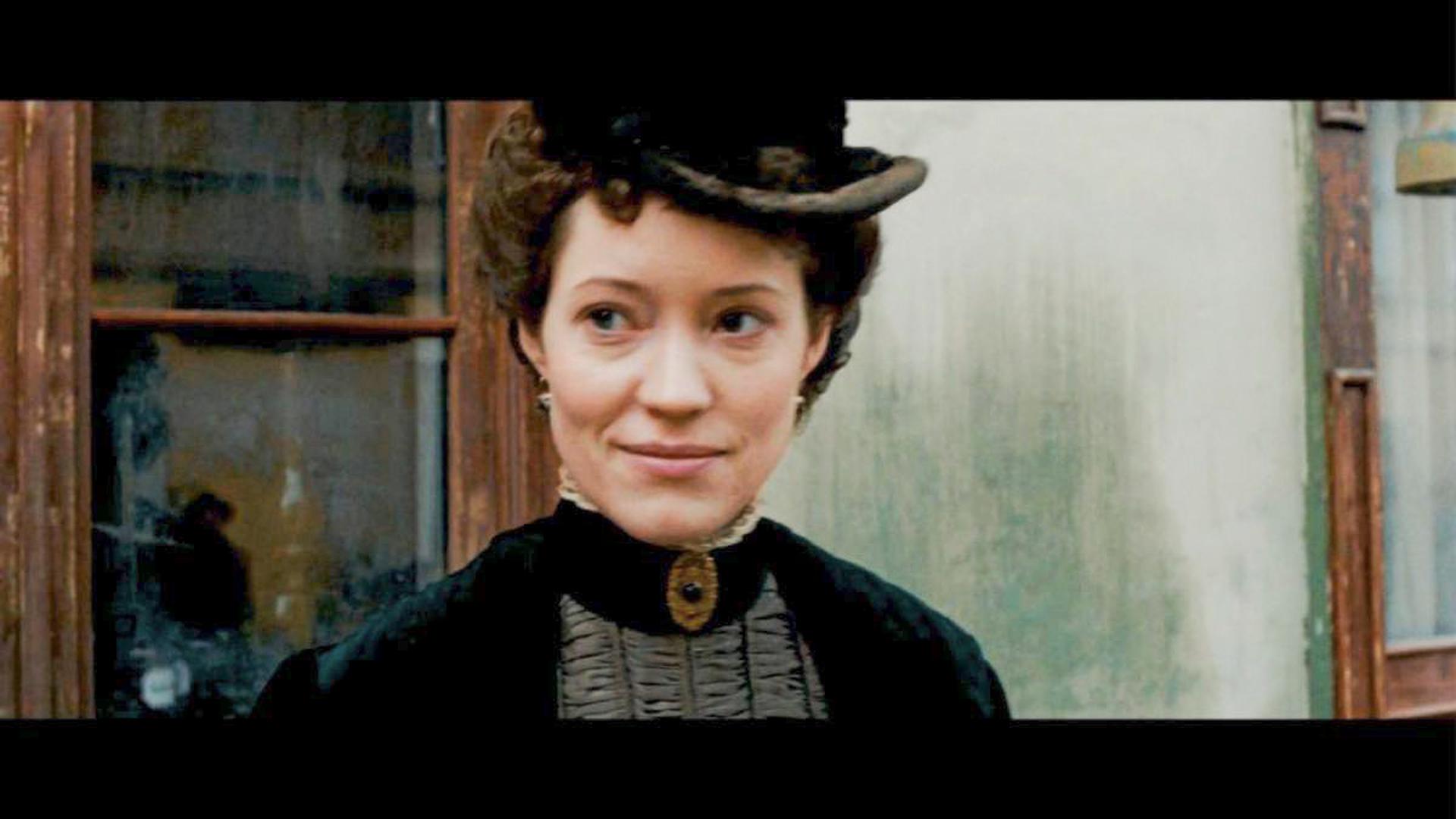 Bertha Benz in einer Szene des Kurzfilms.
