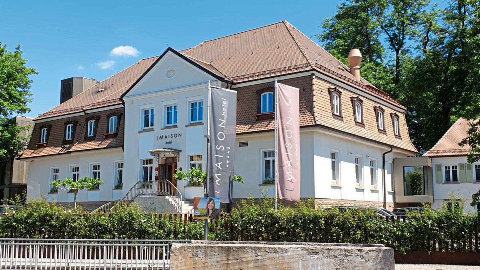 das Hotel "La Maison" in Saarlouis im Saarland
