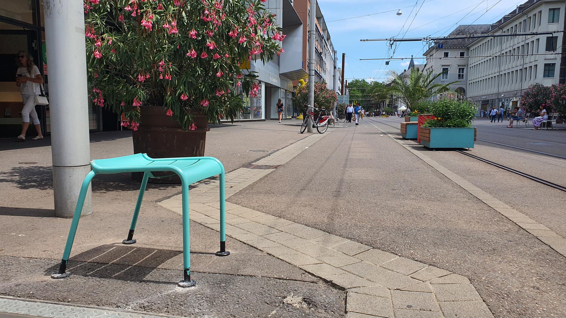 Stuhl in der Kaiserstraße