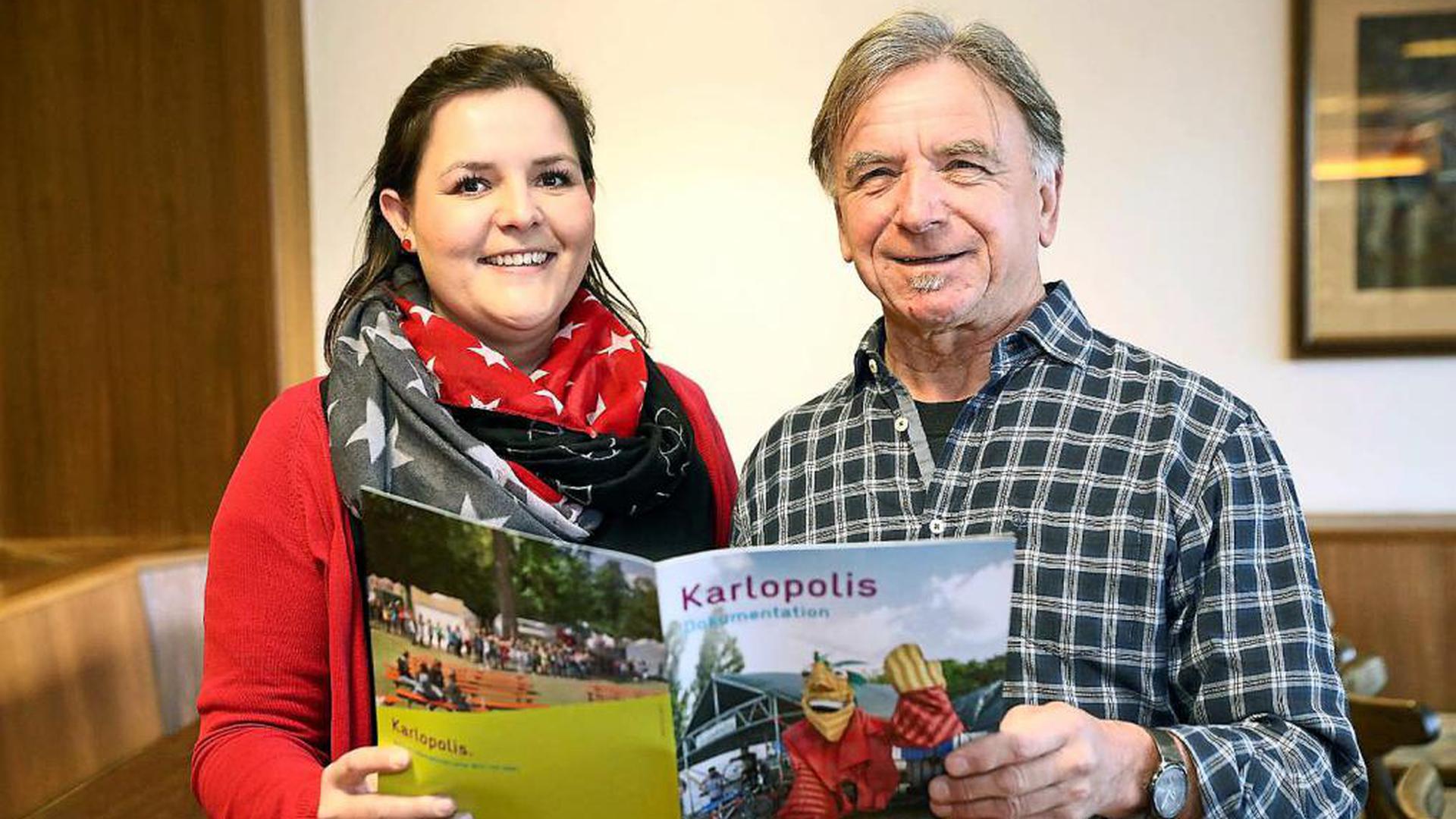 Wenn Rolf Fluhrer Ende des Monats in den Ruhestand geht, übernimmt Isabel Kasalo die Organisation der Kinderspielstadt Karlopolis.