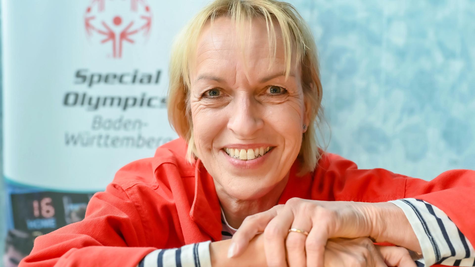 Früher war sie eine erfolgreiche Leichtathletin, inzwischen ist sie als Funktionärin tätig: Beate Slavetinsky war Vorsitzende des Organisationskomitees bei den im Sommer 2022 ausgetragenen baden-württembergischen Landesspielen der Special Olympics in Mannheim. 