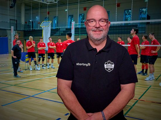 Volleyball soll Party werden: Andreas Arndt ist der neue Marketing-Leiter der Baden Volleys. 