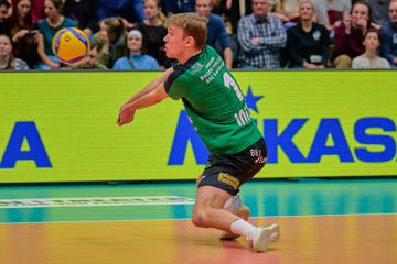 Libero Mika Ahmann zeigt seit Wochen sehr gute Leistungen im Trikot der Baden-Volleys.