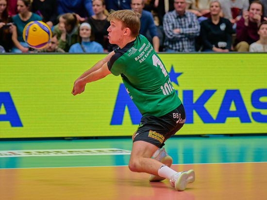 Libero Mika Ahmann zeigt seit Wochen sehr gute Leistungen im Trikot der Baden-Volleys.