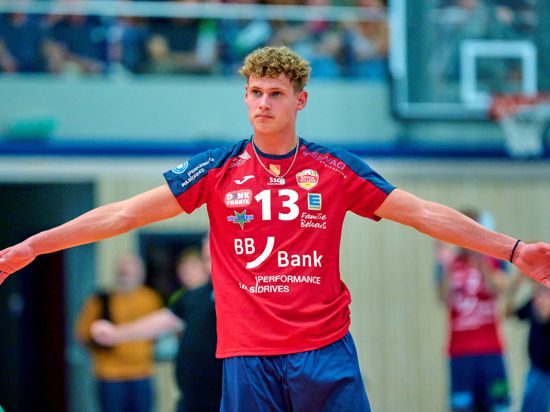 Felix Baumann, Außenangreifer der Baden Volleys