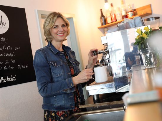 Saskia Spaderna ist Chefin des Café „Frieda“.