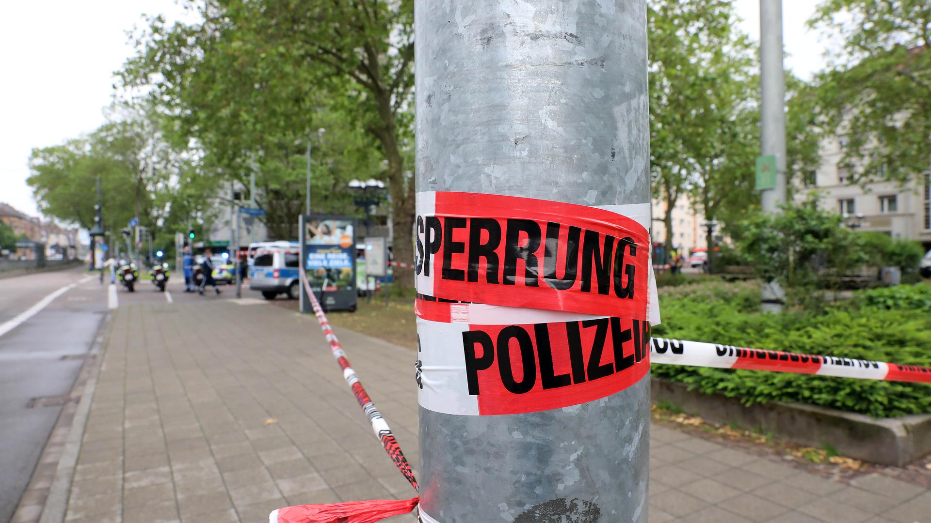 Großer Polizeieinsatz in der Wolfartsweierer Straße