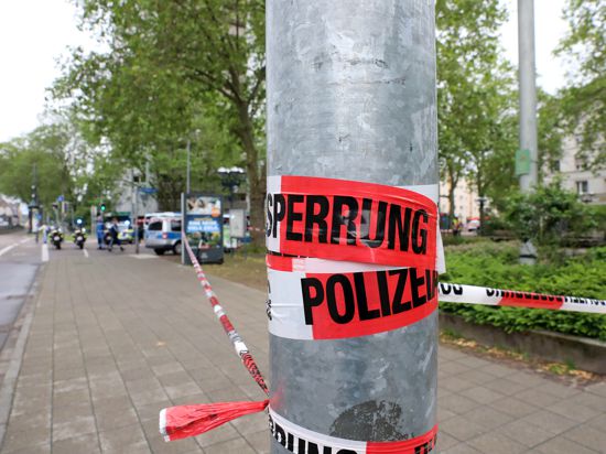 Großer Polizeieinsatz in der Wolfartsweierer Straße