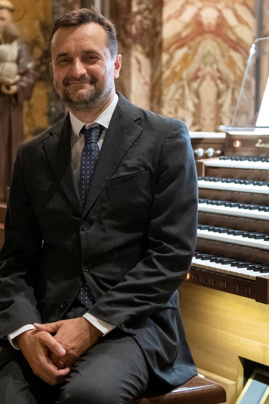 Der slowakische Organist Stanislav Surin 