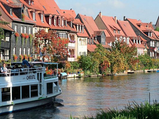 die Fischersiedlung Klein-Venedig in Bamberg