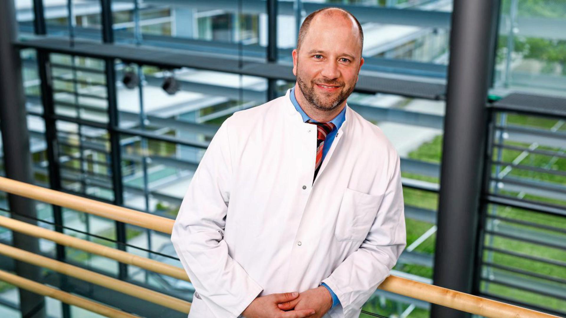 Schlafmediziner Matthias Berger, Klinikum Karlsruhe.
