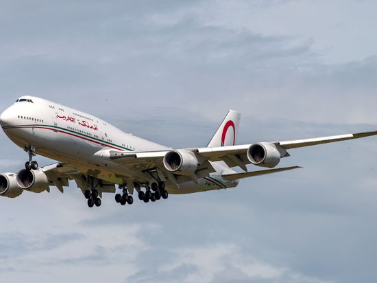Boeing 747 800 Marokko zu Testflügen am Baden-Airpark