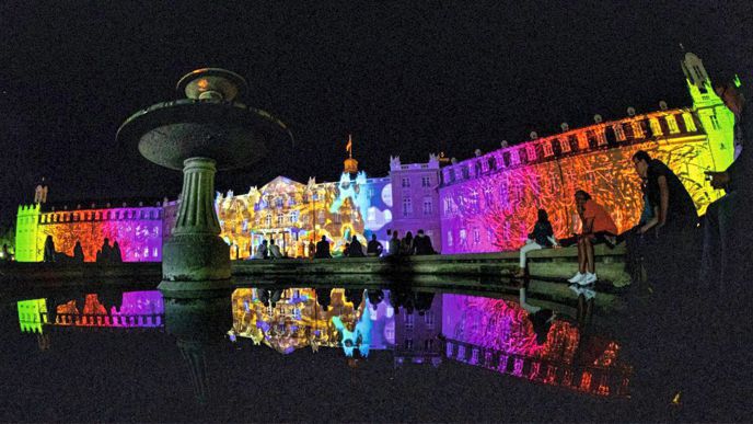 Am Donnerstagabend haben in Karlsruhe die Schlosslichtspiele 2019 begonnen.