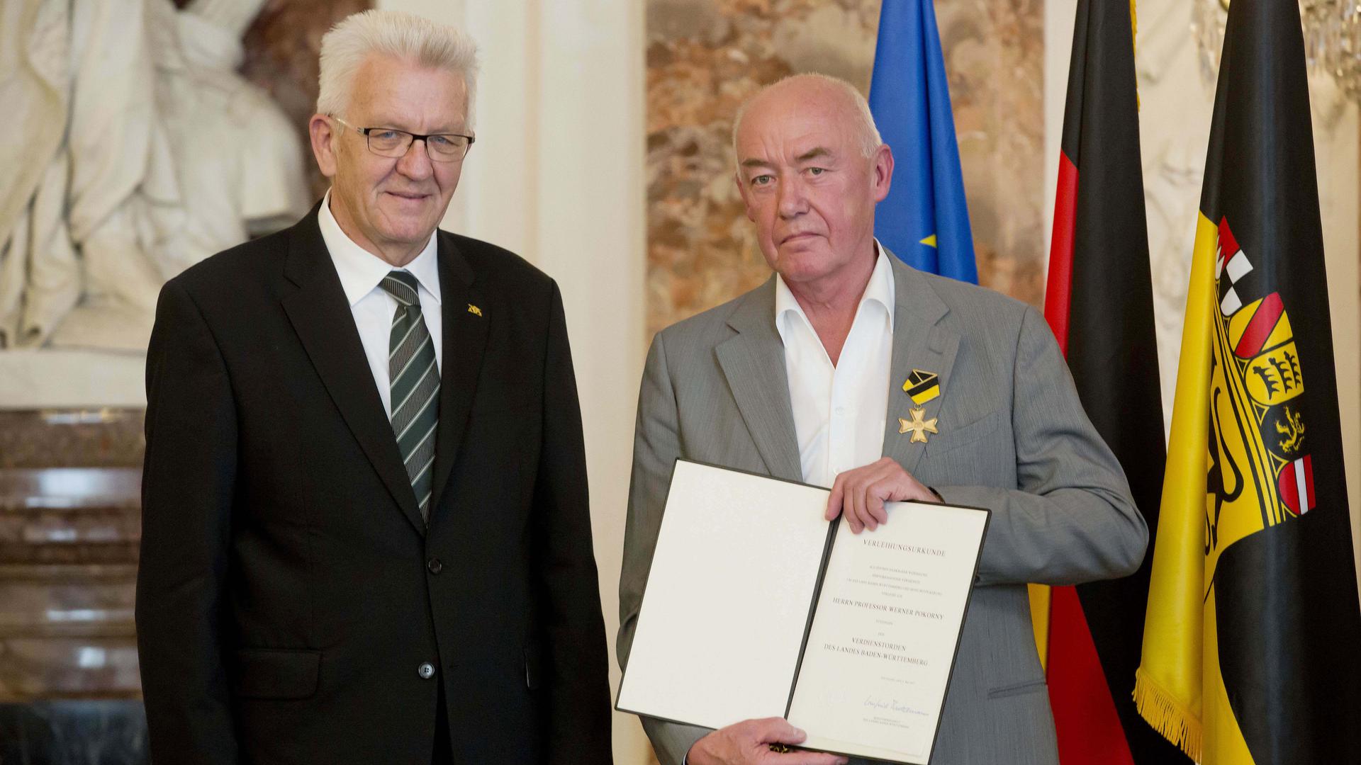 Verleihung des Verdienstordens des Landes Baden-Württemberg