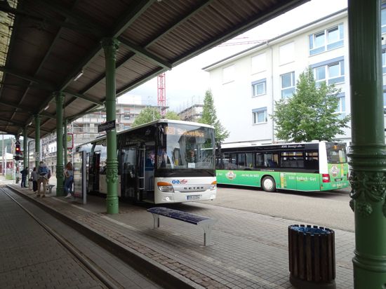 Bus Mitnahme Stadtbahnhof Ettlingen
Busverkehr KVV