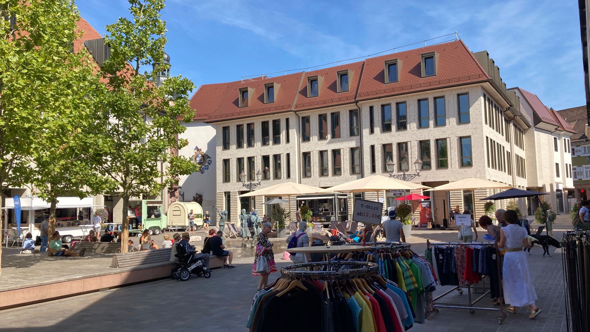 Einkaufssituation in der Altstadt