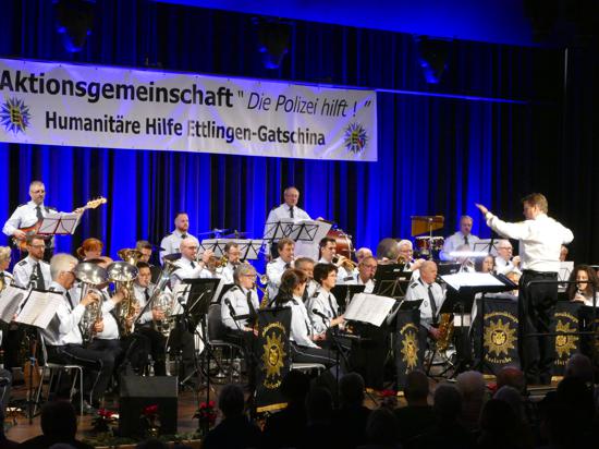  Polizeimusikkorps Karlsruhe in der Ettlinger Schlossgartenhalle
