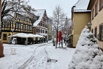 Winterliche Impressionen aus Ettlingen.
