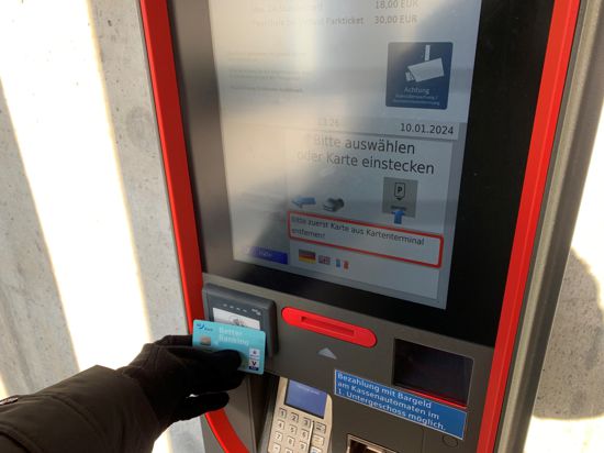 Bezahlautomat Tiefgarage Ettlingen