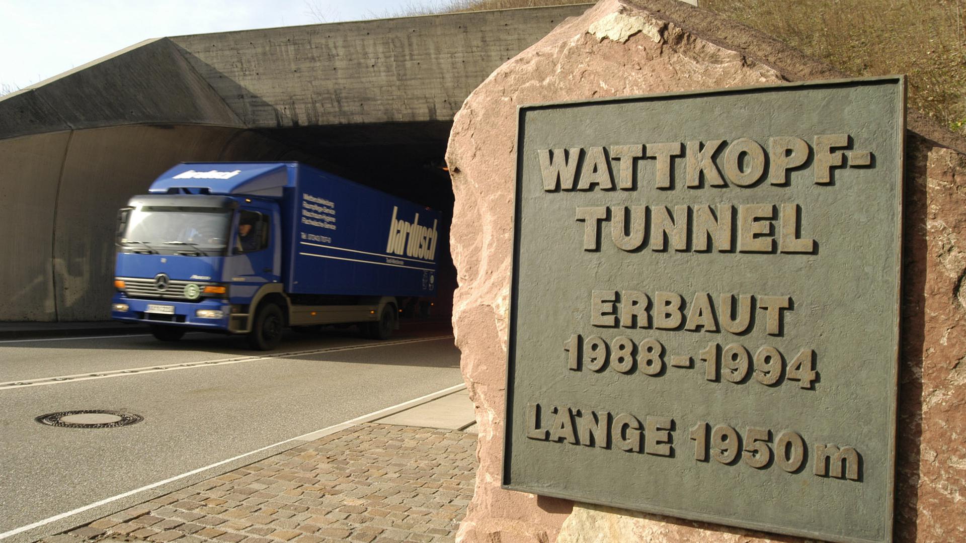 Wattkopftunnel Ettlingen                   