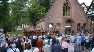 Mit dem Konzert der Singenden Mönche am Sonntagabend wird das Herrenalber Klosterfest traditionell beendet.