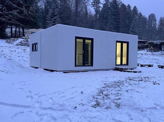 Tiny Haus im Schnee