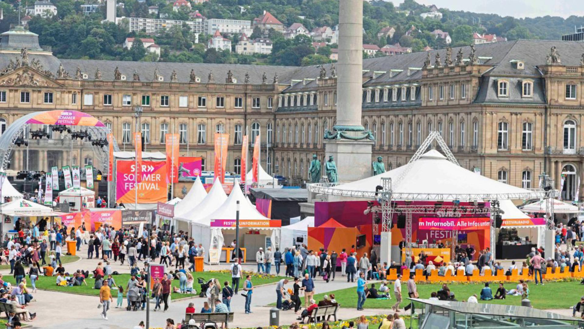 Um 16 Uhr beginnt am Freitag in Stuttgart das SWR-Sommerfestival.