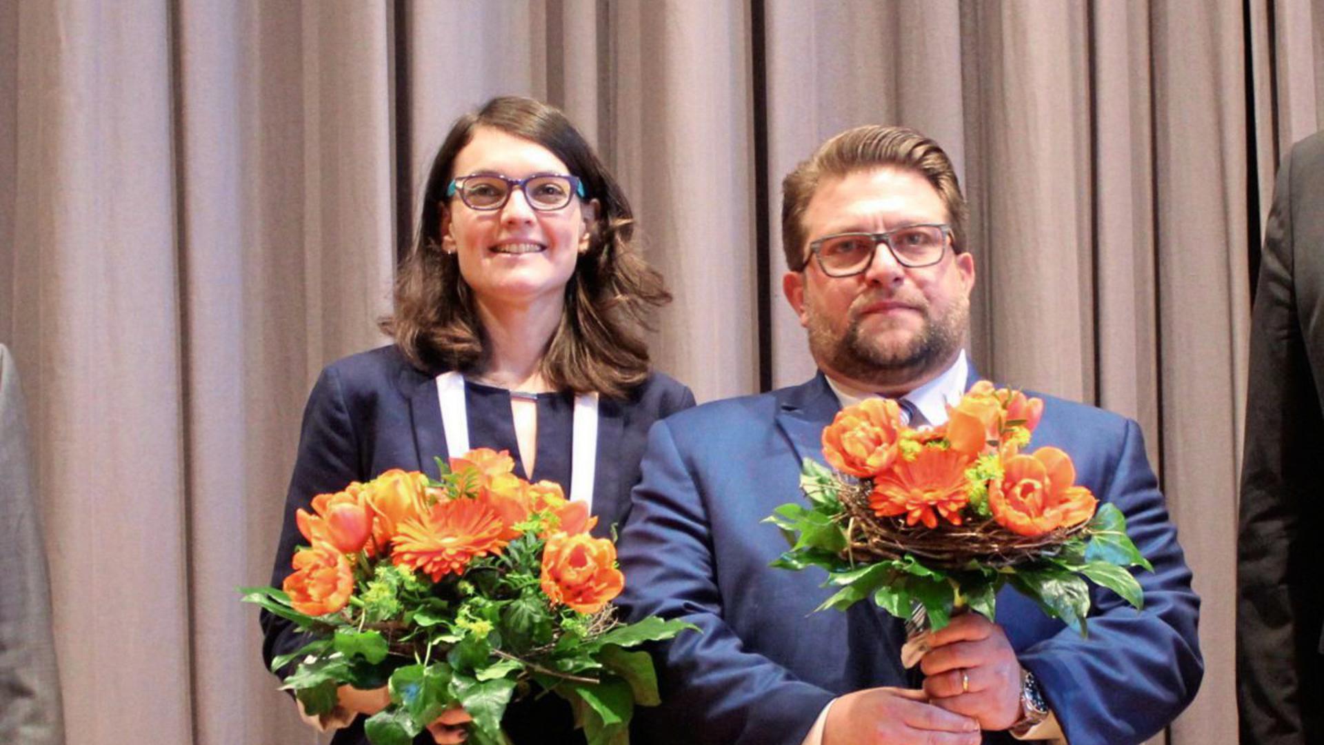 Christine Neumann-Martin setzte sich im Rennen um die Nominierung des CDU-Landtagskandidaten für den Wahlkreis Ettlingen gegen ihren Kontrahenten Lorenzo Saladino durch.