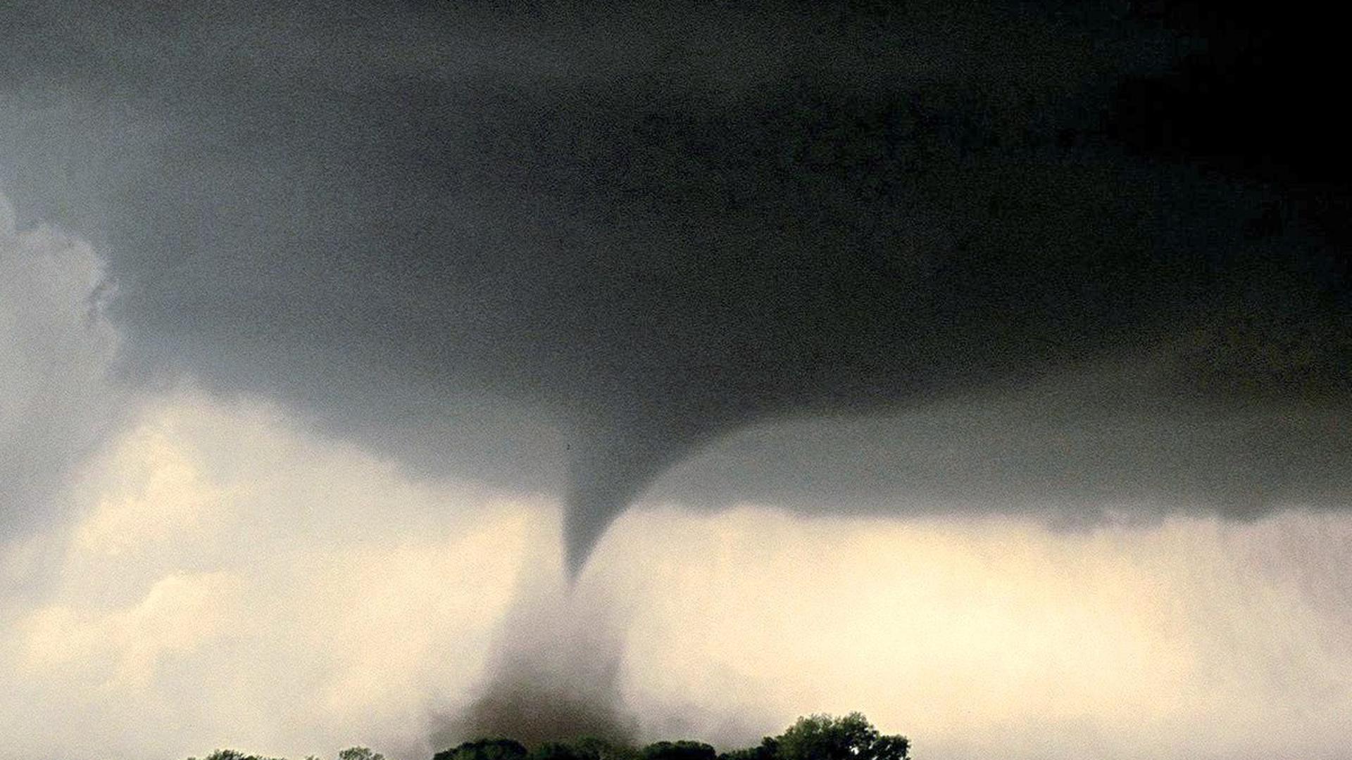 Ein Tornado in den USA.