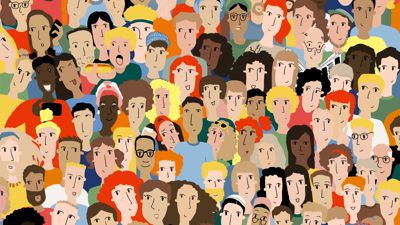 Für Menschen, die unter Prosopagnosie leiden, sehen gerade in Menschenmassen alle Gesichter gleich aus. 