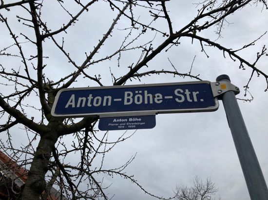 Ist der Name noch tragbar? Der Malscher Gemeinderat entschied, die Anton-Böhe-Straße nicht umzubenennen, sondern einen Zusatzinformation anzufügen.