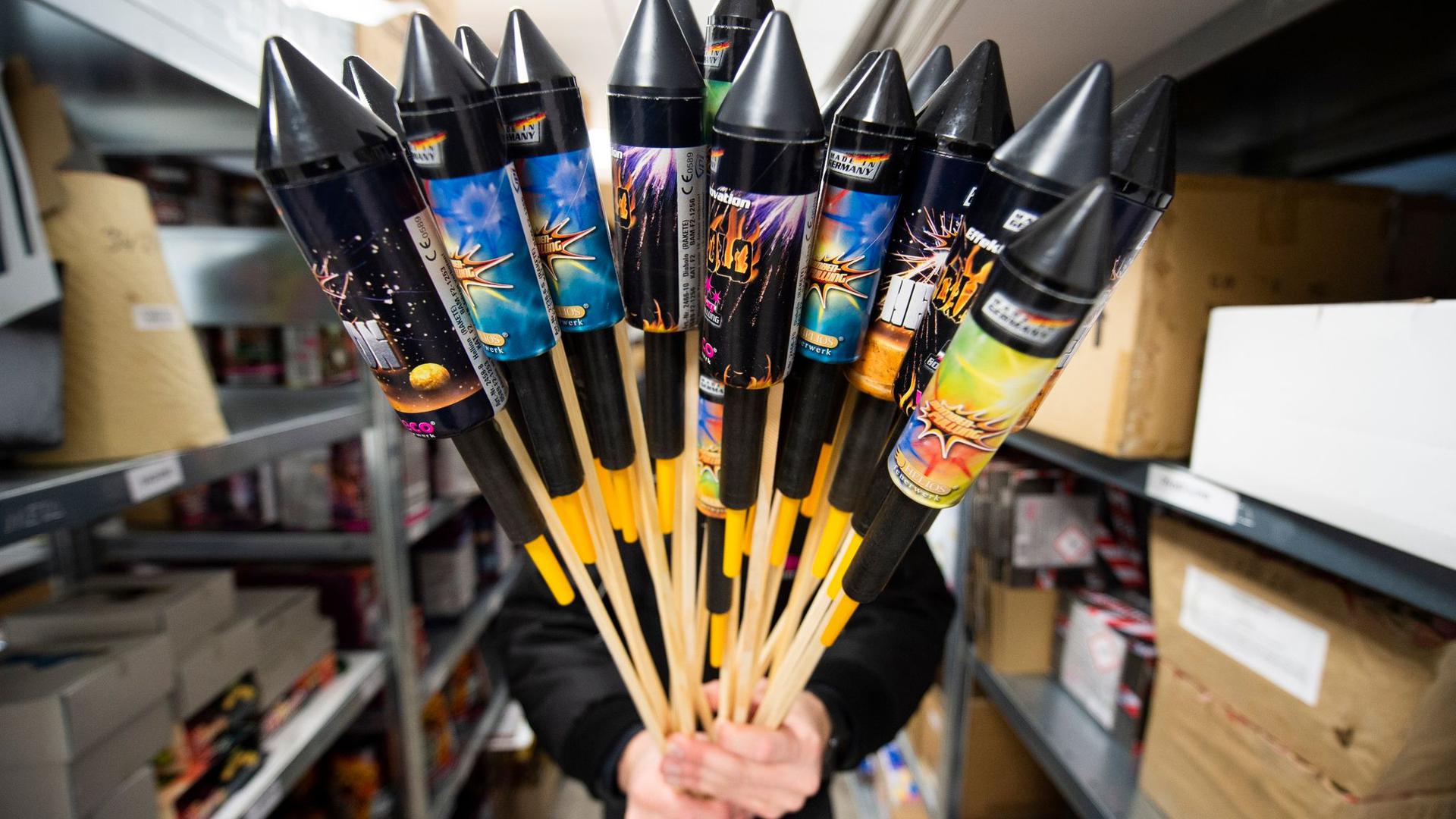 Der Feuerwerk-Hersteller Weco meldet steigende Umsätze.