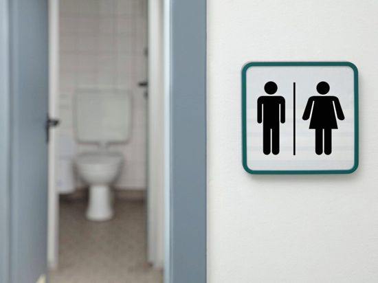 Solche geschlechterneutralen Toiletten sind in Karlsruhe noch die Ausnahme.