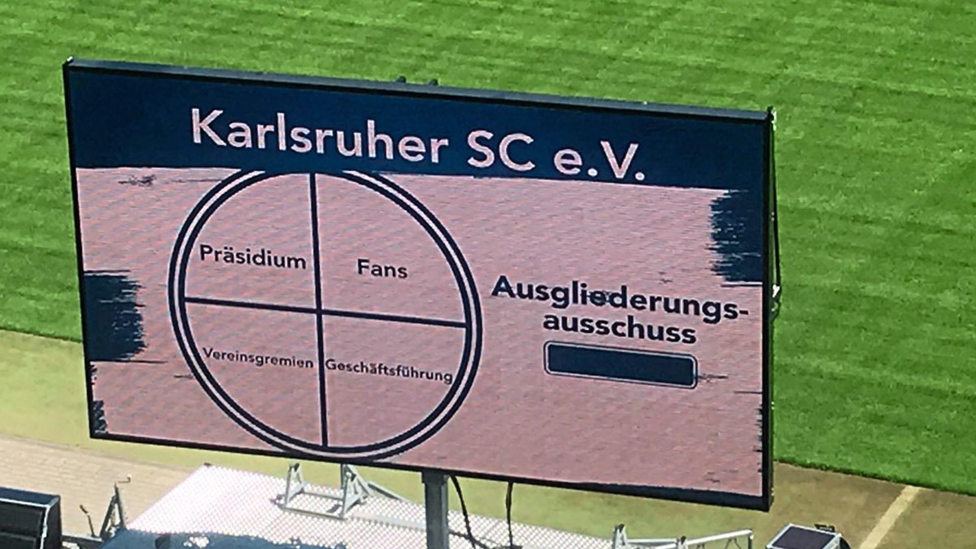 Die Entscheidung in puncto Ausgliederung des Profispielbetriebs beim Karlsruher SC ist gefallen.
