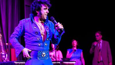 Szenenfoto aus „Elvis“ am Kammertheater Karlsruhe (Premiere am 3. Februar 2023)