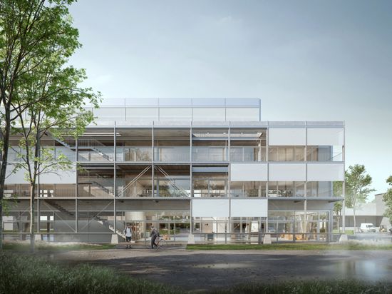 Architektenentwurf für Mühlburg