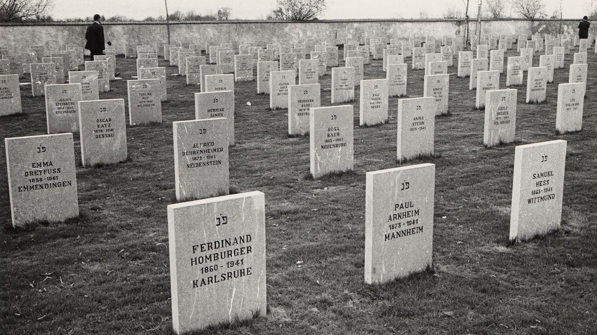 Auf dem Deportierenfriedhof in Gurs wurden die Opfer der Nazis begraben. 