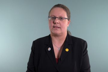 Vanessa Schulz, OB-Kandidatin der „Partei“.