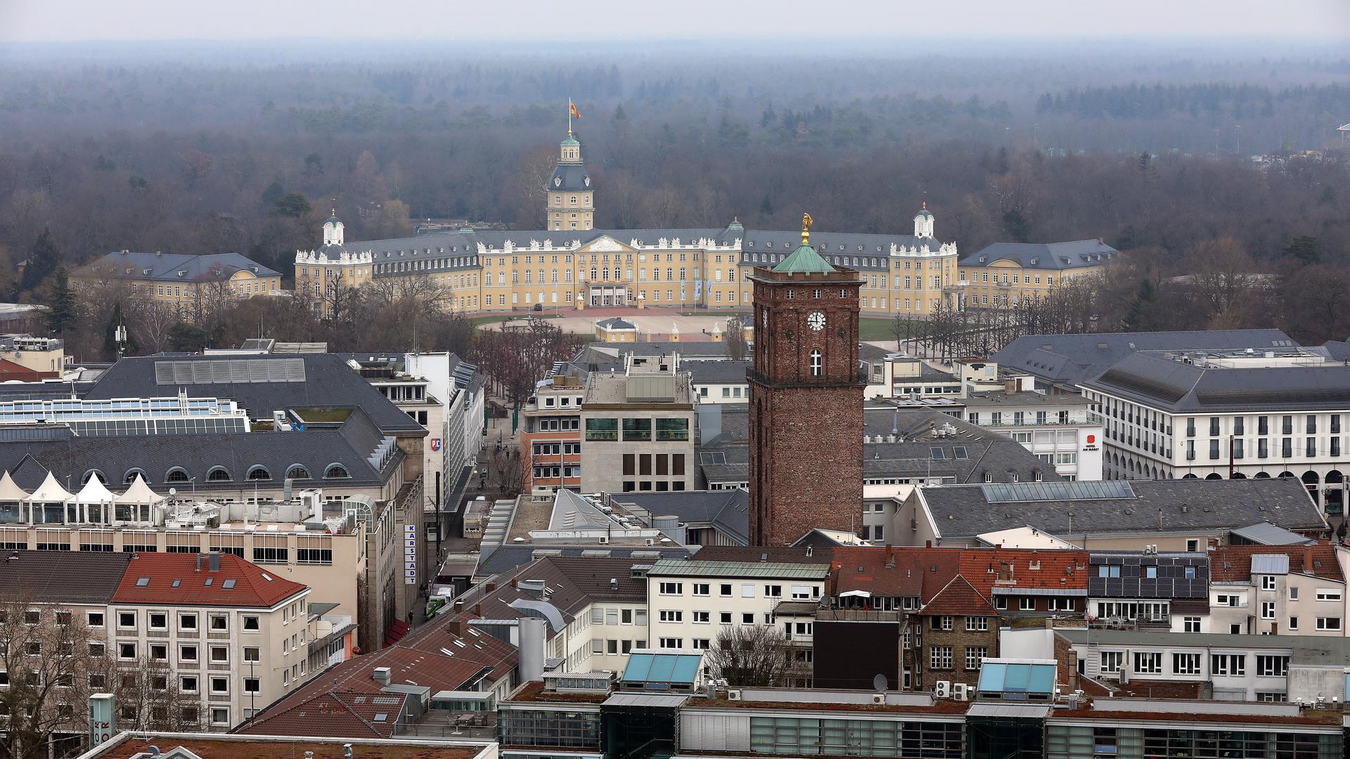 Das Herz der Region: Die Karlsruher Innenstadt kann künftig nur pulsieren, wenn die Stadtlandschaft den Veränderungen durch Klimakrise und Pandemie, durch Digitalisierung und Mobilitätswandel angepasst wird.