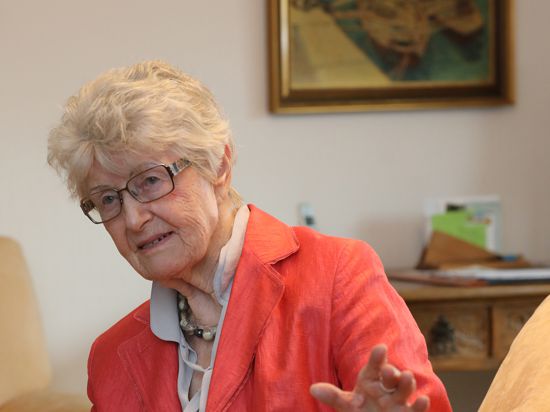 Zeugin des Jahrhunderts: Die frühere Stadträtin Irmtraud Kaiser ist seit 75 Jahren Mitglied der SPD.