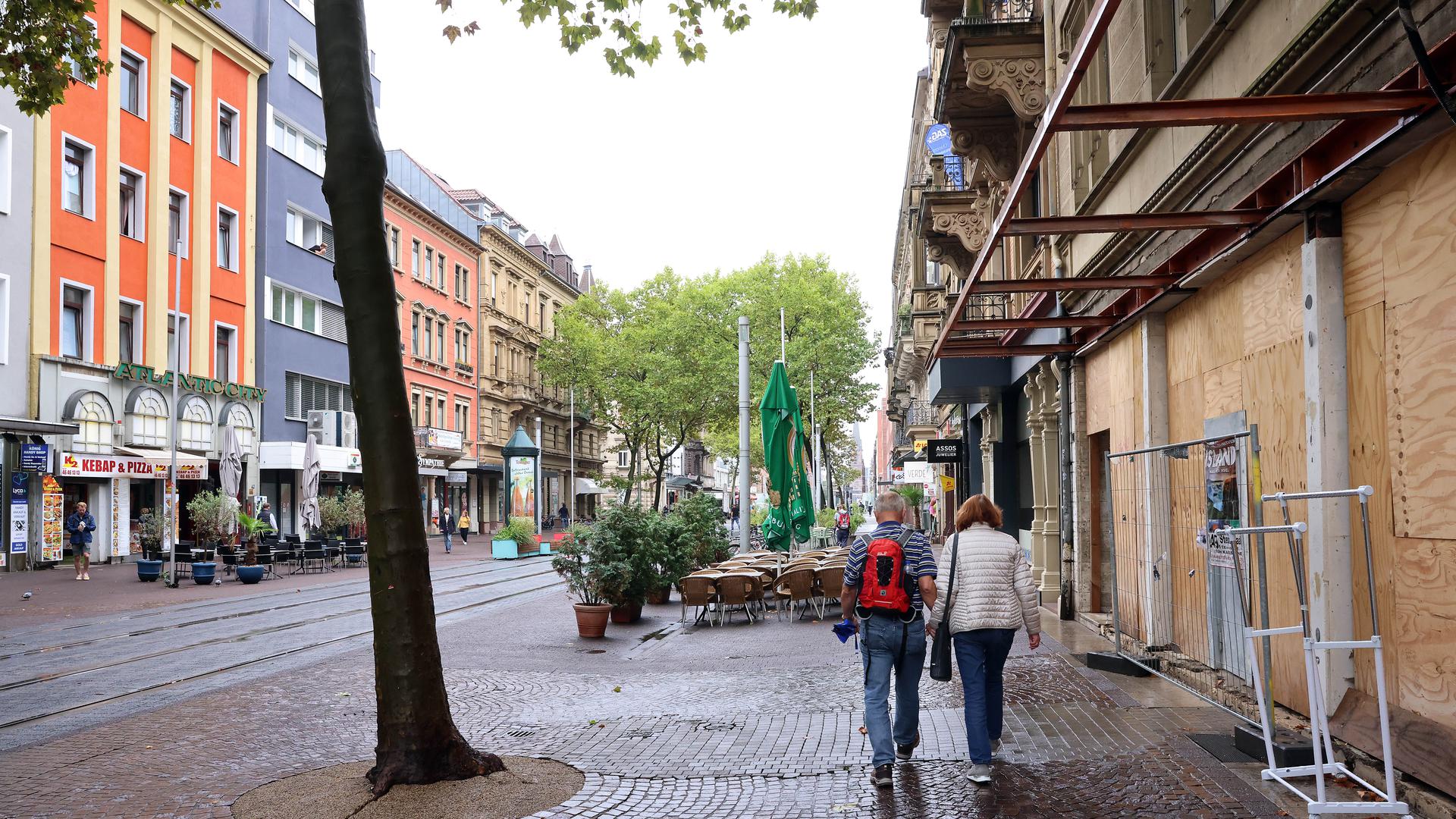 Kaiserstrasse zwischen Marktplatz und Kronenplatz