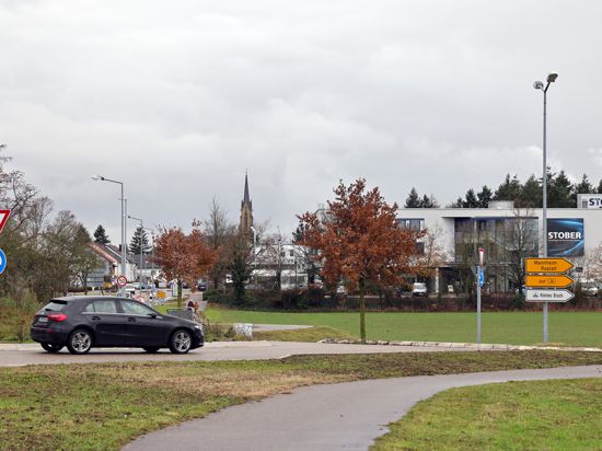 Gewerbegebiet „Gottesauer Feld“ in Neureut, 