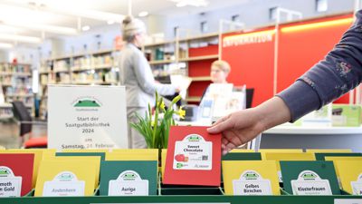 Saatgutbibliothek in der Stadtbibliothek startet wieder
