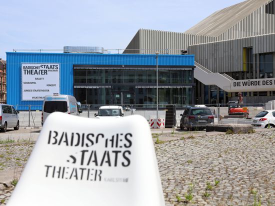 Baustelle Staatstheater Karlsruhe