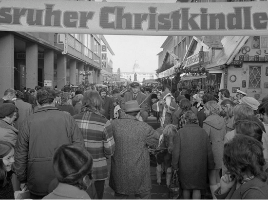 Erster Karlsruher Christkindlesmarkt